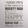 Psalm 127:4-5 - Children as Arrows - Bible Verses To Go