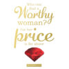 Proverbs 31:10 - Far Above Rubies - Bible Verses To Go