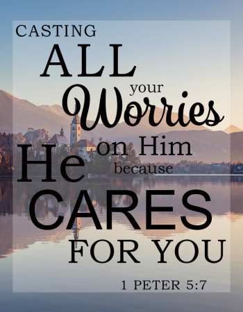 1 Peter 5:7 – Casting All Cares