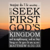 Matthew 6:31-33 - Don't Be Anxious - Bible Verses To Go
