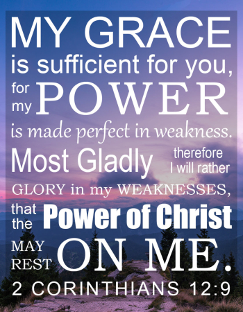 2 Corinthians 12:9 – Power