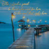 Lamentations 3:25 - The Lord is Good - Bible Verses To Go