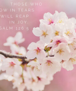 Psalm 126:5 - Reap in Joy - Bible Verses To Go