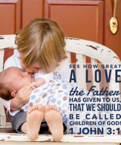 1 John 3:1 - How Great a Love - Bible Verses To Go