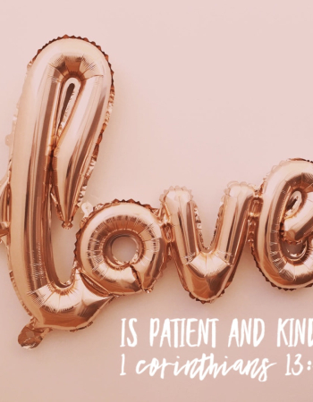 1 Corinthians 13:4 – Love Is