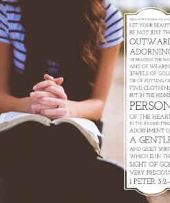 1 Peter 3:2-4 - Gentle and Quiet Spirit