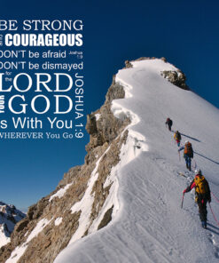 Joshua 1:9 - Be Strong - Bible Verses To Go
