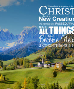 2 Corinthians 5:17 - All New - Bible Verses To Go