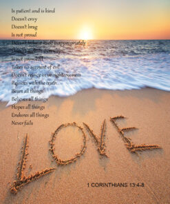 1 Corinthians 13:4-8 - Love - Bible Verses To Go