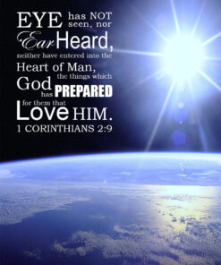 1 Corinthians 2:9 - Eye Hath Not Seen - Bible Verses To Go