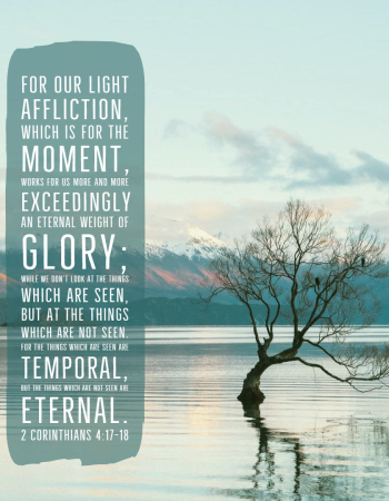 2 Cor 4:17-18 Things Not Seen