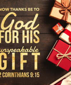 2 Corinthians 9:15 - Thanks