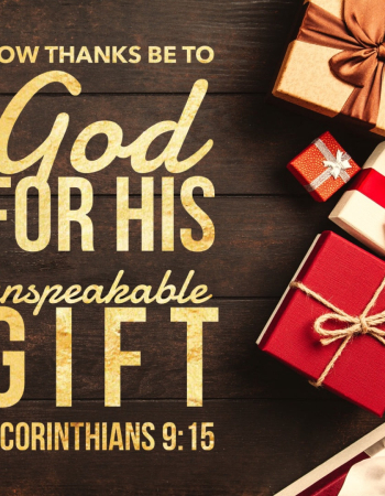 2 Corinthians 9:15 – Thanks