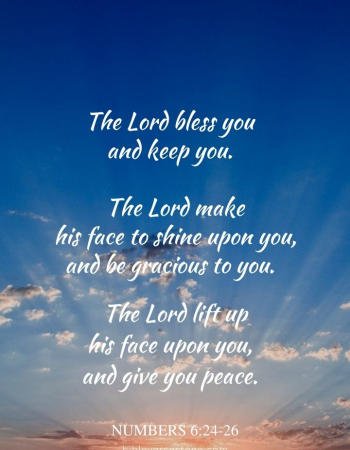 A New Day Numbers 6:24-26