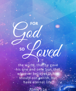 Christian Wallpaper - Abstract1 John 3:16