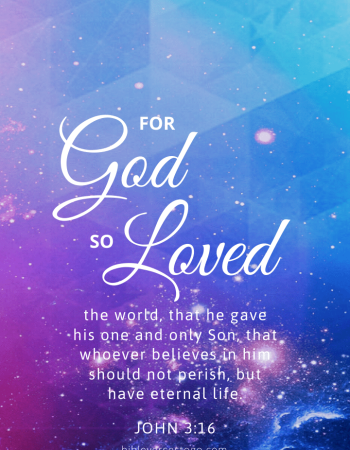 Abstract1 John 3:16