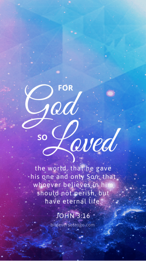 Christian Wallpaper - Abstract1 John 3:16