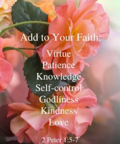 Christian Wallpaper - Add to Faith 2 Peter 1:5-7