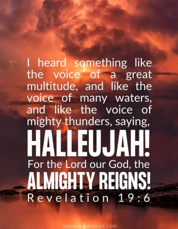 Almighty Reigns Revelation 19:6