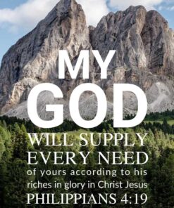 Christian Wallpaper - Alpine Philippians 4:19