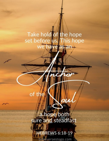 Anchor of the Soul Hebrews 6:18-19