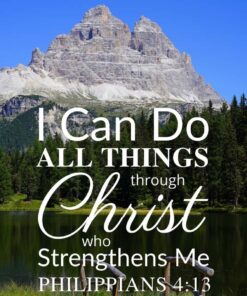 Antorno Lake Philippians 4:13