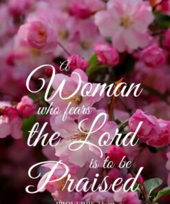 Apple Blossom Proverbs 31:30