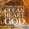 Christian Wallpaper - Autumn Reflection Psalm 51:10