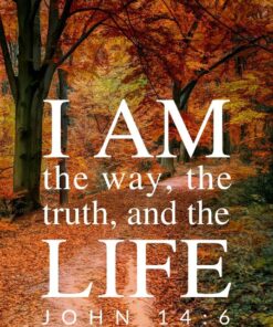 Christian Wallpaper - Autumn John 14:6
