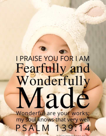 Baby Psalm 139:14