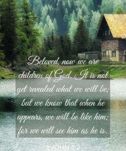 Christian Wallpaper - Be Like Him 1 John 3:2