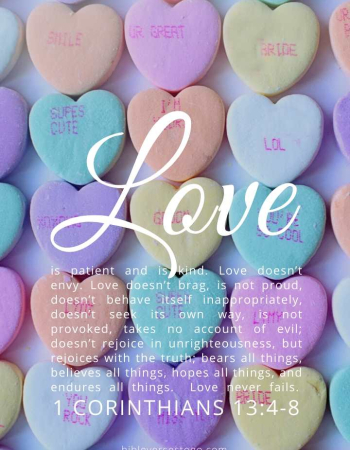 Be Mine 1 Corinthians 13:4-8