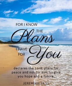 Christian Wallpaper – Beach2 Jeremiah 29:11