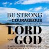 Christian Wallpaper – Beach2 Joshua 1:9