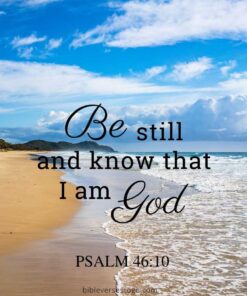 Christian Wallpaper – Beach2 Psalm 46:10