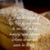 Christian Wallpaper - Bread of Life John 6:35