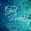 Christian Wallpaper - Bubbles John 3:16