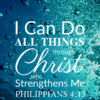 Christian Wallpaper – Bubbles Philippians 4:13