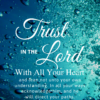 Christian Wallpaper – Bubbles Proverbs 3:5-6