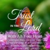 Christian Wallpaper – Butterfly Proverbs 3:5-6