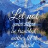 Christian Wallpaper - Calm Reflection John 14:27