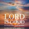 Christian Wallpaper - Calm Sunrise Lamentations 3:25