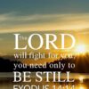 Christian Wallpaper - Calm Waters Exodus 14:14