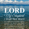Christian Wallpaper – Calm Lake Psalm 23:1-3