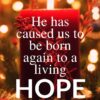 Christian Wallpaper - Candle Hope 1 Peter 1:3