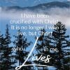 Christian Wallpaper - Christ in Me Galatians 2:20