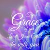Christian Wallpaper - Chrysanthemum 1 Corinthians 16:23