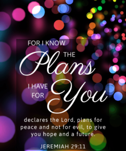 Christian Wallpaper – Circles Jeremiah 29:11