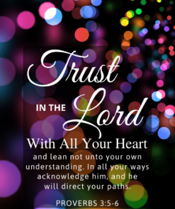 Christian Wallpaper – Circles Proverbs 3:5-6