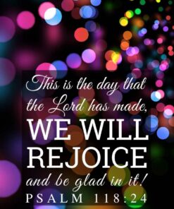 Christian Wallpaper – Circles Psalm 118:24